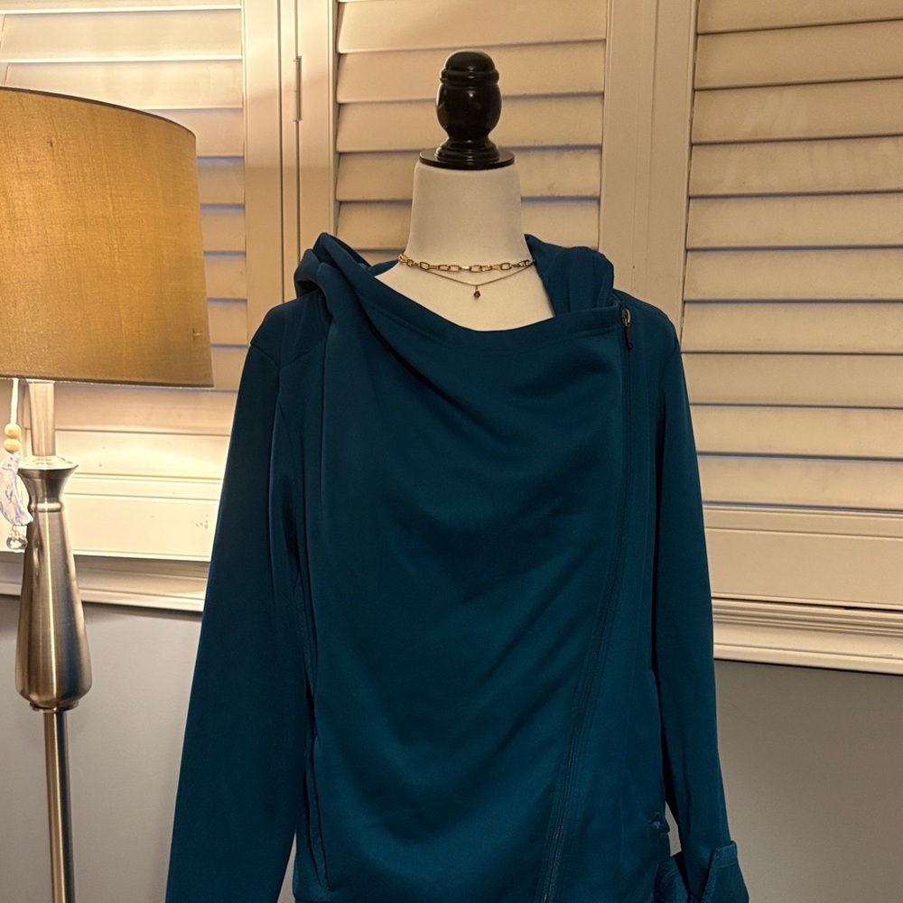 Teal Women's XL Running Jacket